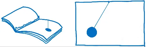 Picture of a flipbook missing a page with a janky animation next to it