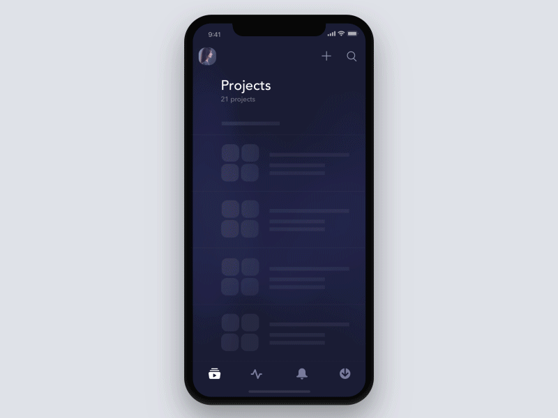 Made a cool drop-down refresh control - Moment For Technology