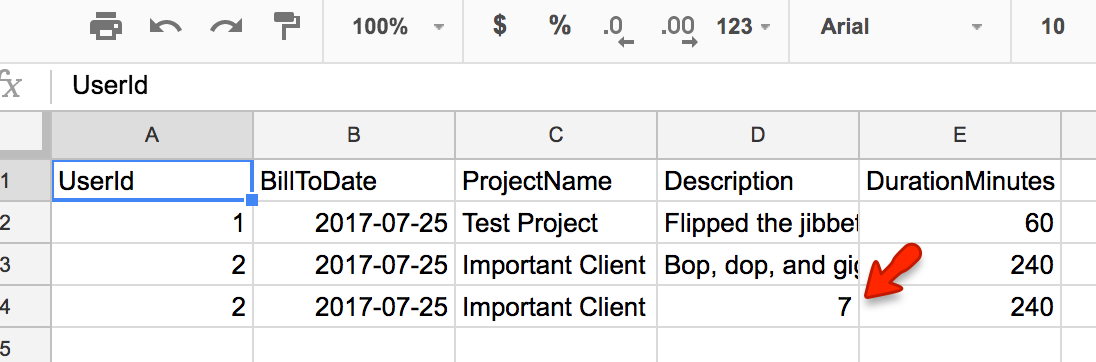 在 Google Sheets 里计算公式