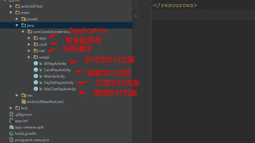 最基础的项目目录结构