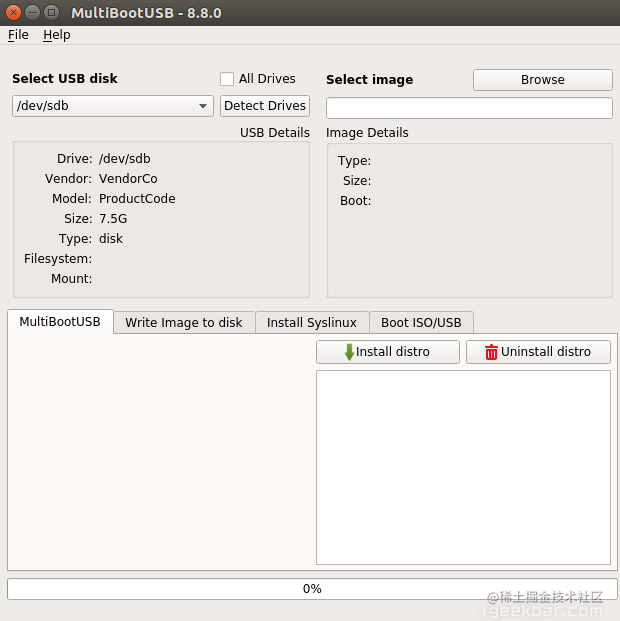 How do I install multiple Linux distributions on a USB flash drive ... image.