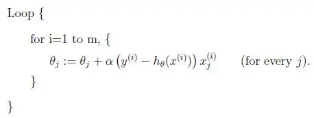 stochastic gradient descent