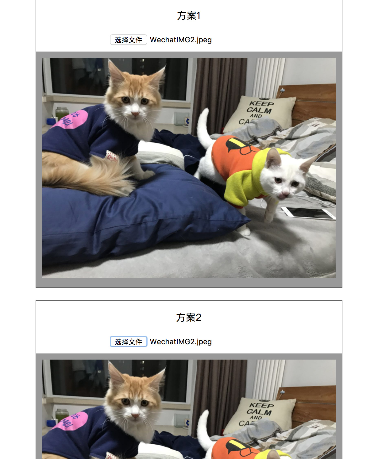 方案1、2 上传图片