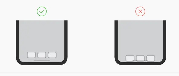 与HomeIndicator重叠