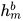 h_{m}^{b}