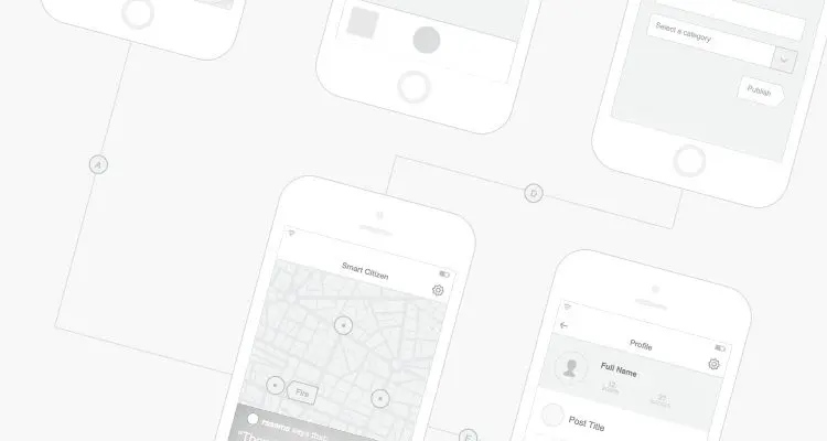 sketch multi-purpose general mobile app free wireframe kit template UI design