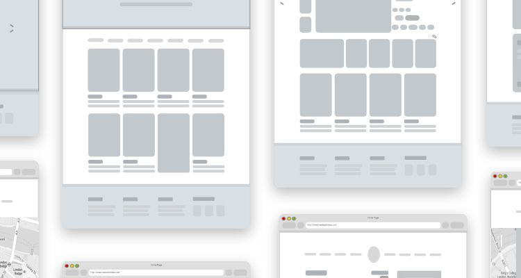 Mottom Simple eCommerce sketch web design development free wireframe kit template UI design
