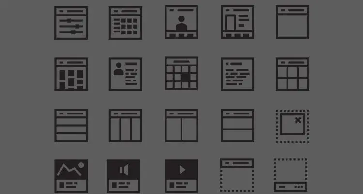 Wireframer Icon Pack (SVG ux flowchart userflow development free wireframe kit template UI design
