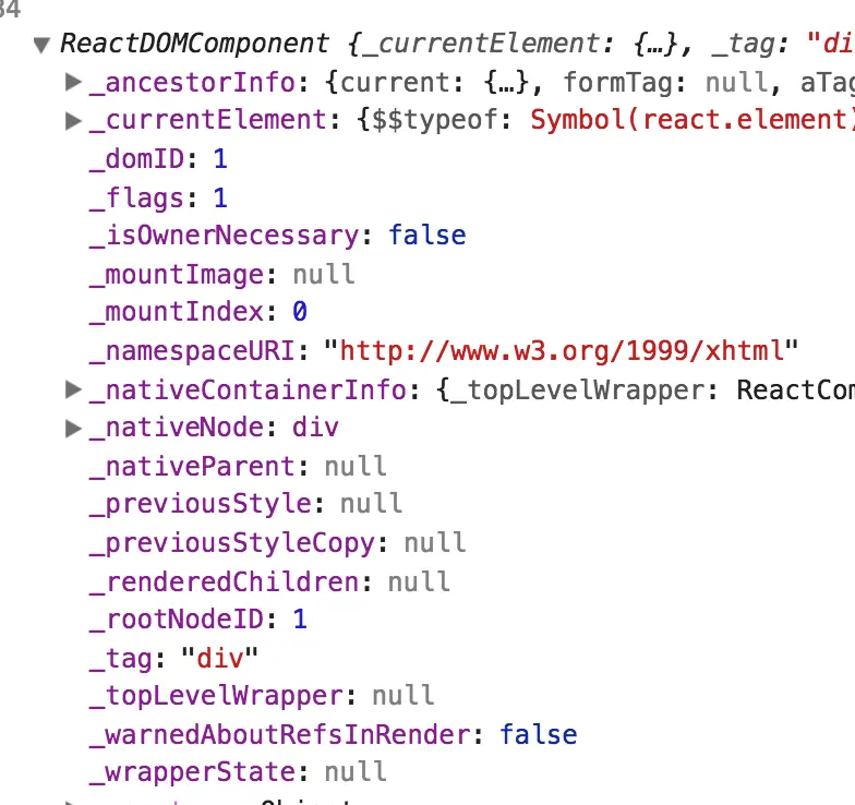 ReactDOMComponent组件