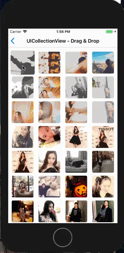 CollectionView效果