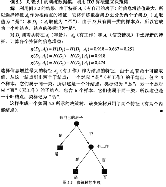 ID3生成树计算过程