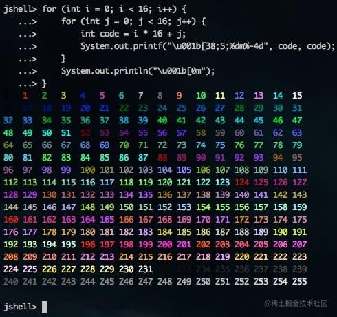 通过Ansi Escape Codes酷炫玩转命令行！ - 掘金