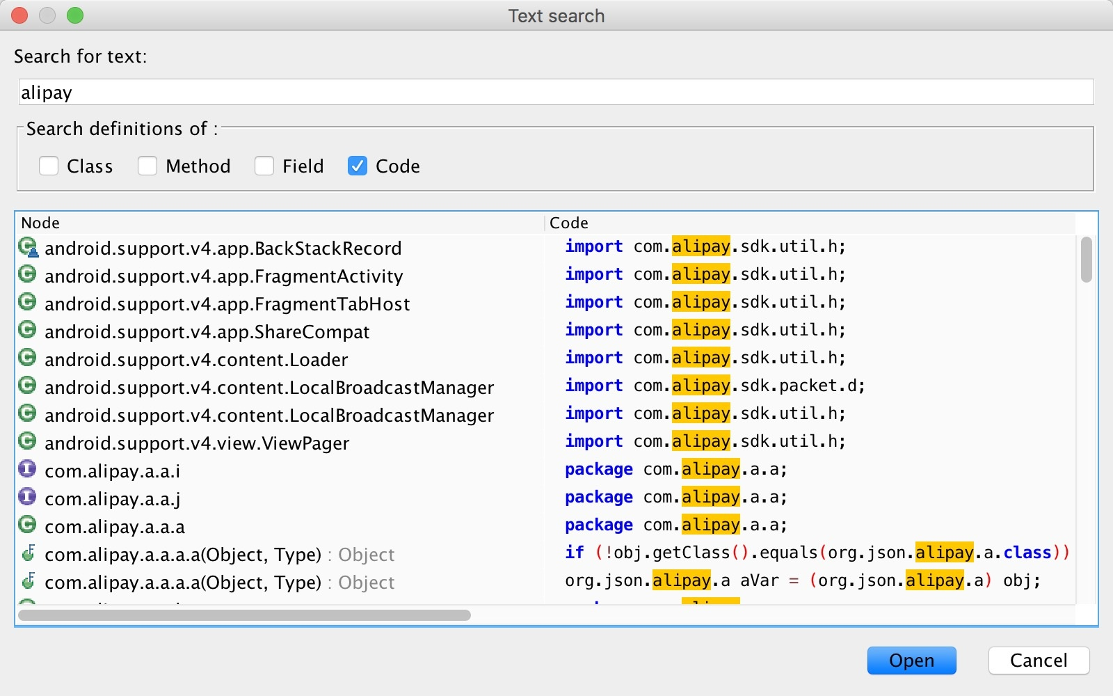 text-search
