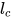 l_{c}
