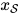 x_\mathcal{S} 