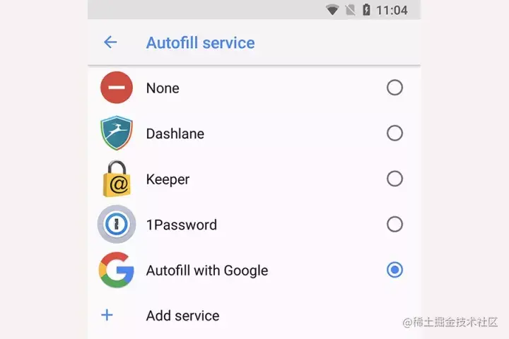 如何让应用支持android 8 0 自动填充 掘金