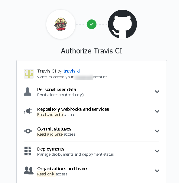 Travis CI-GitHub 集成