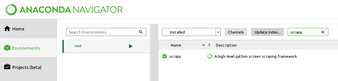 anaconda包管理器