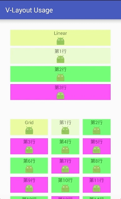 滑动到底部才在左上角显示