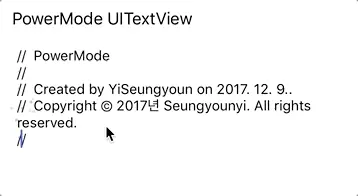 Shake_SparkAction_UITextView