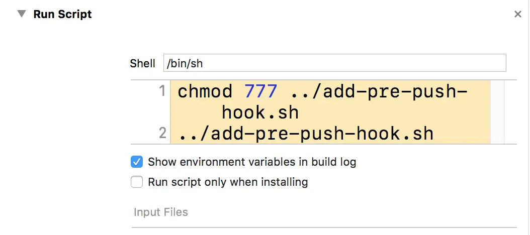 Run Script