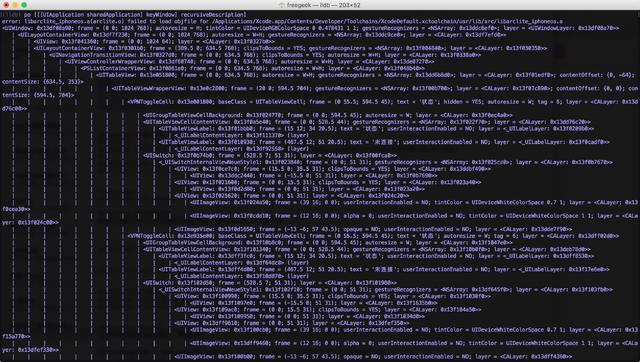 recursiveDescription