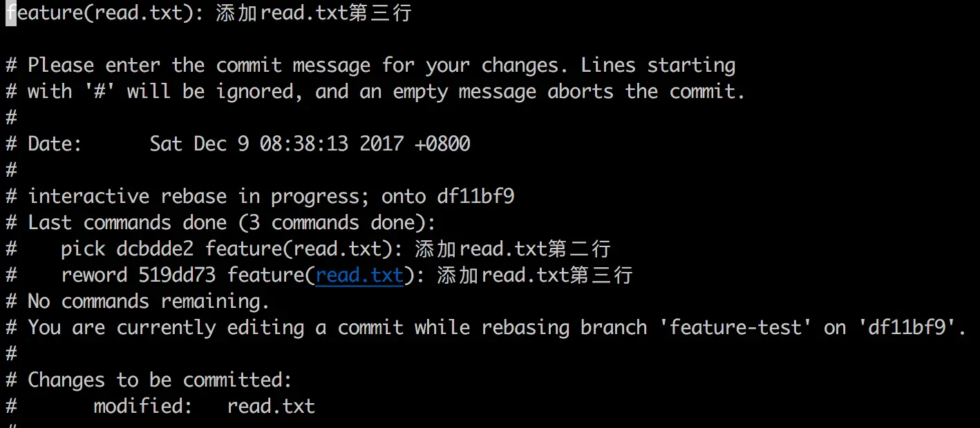 reword info