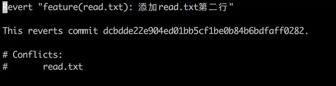 git revert head@{19}