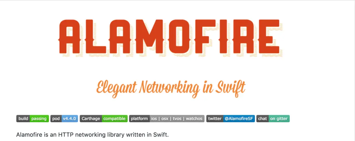 家喻户晓的 Alamofire