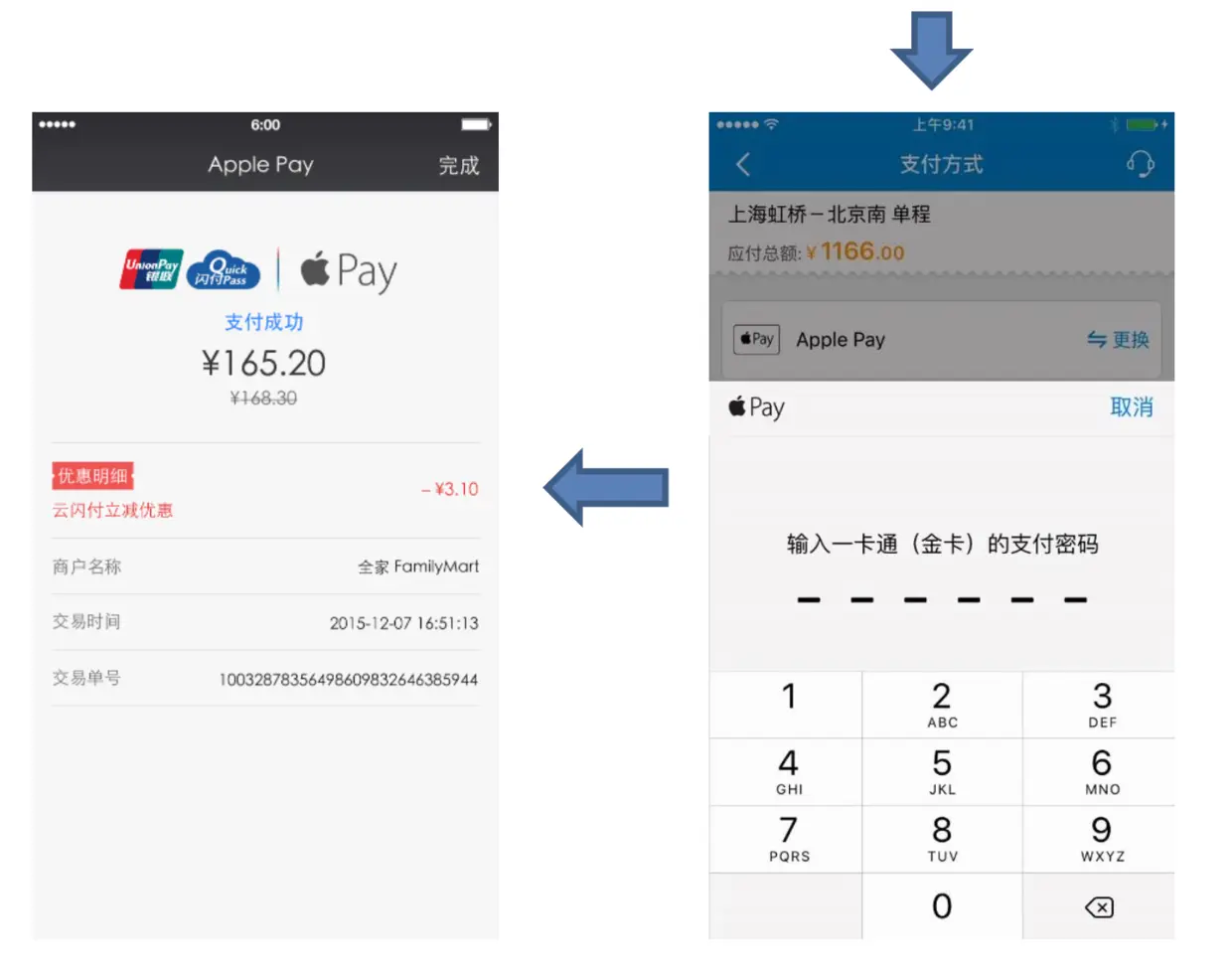 Apple Pay 页面演示