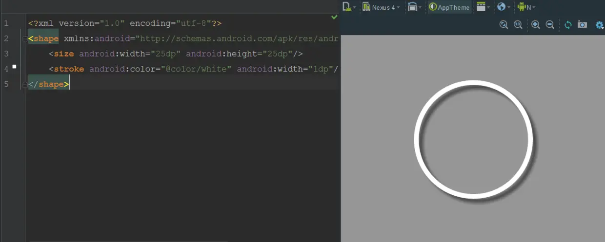 未选中的drawable