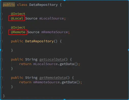(1) 目标类的成员变量