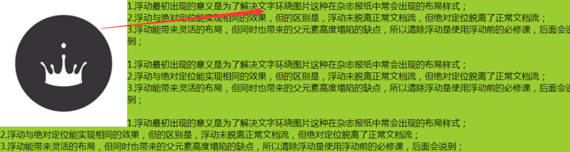 文字环绕