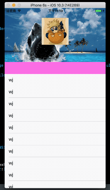 UIViewController方案添加header