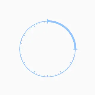 绘制定时进度条