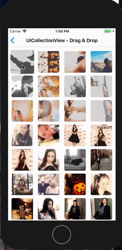 CollectionView效果