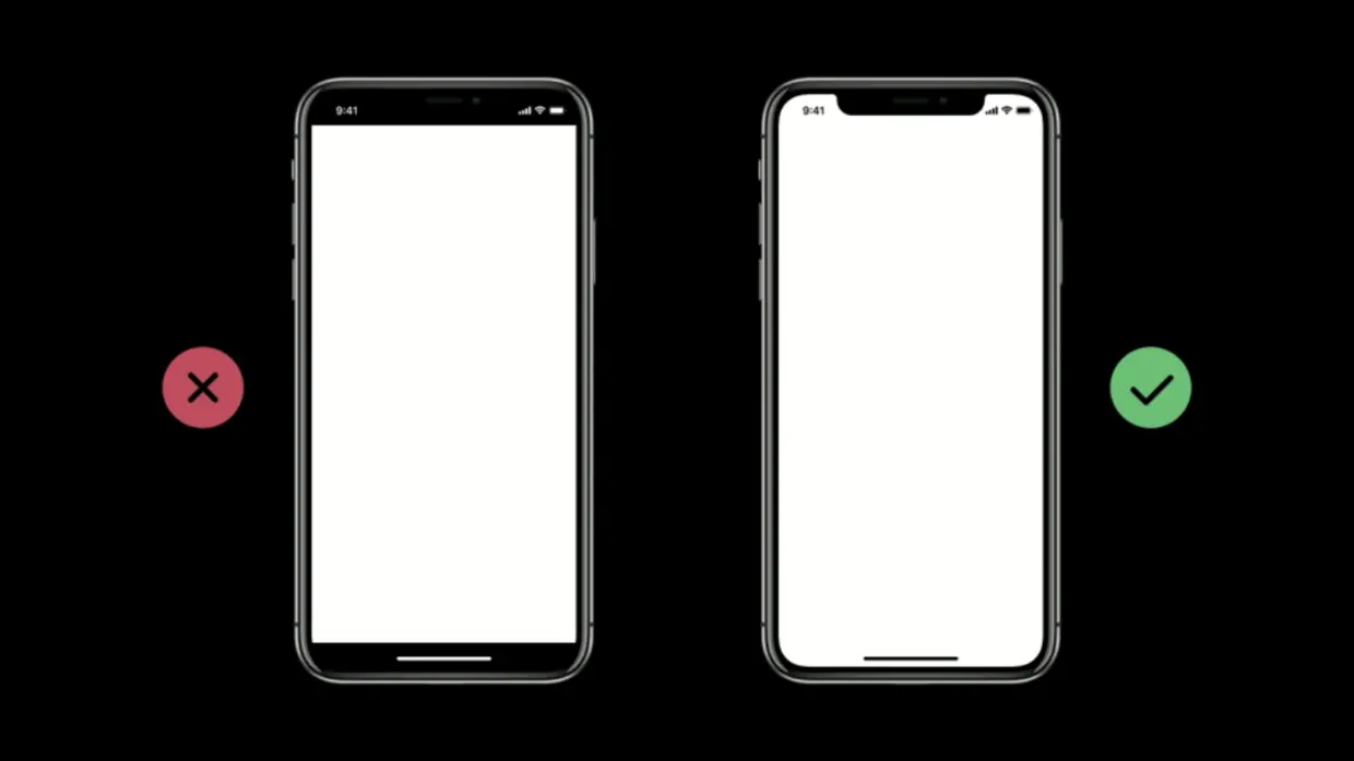 展示出来的设计布局要求填满整个屏幕