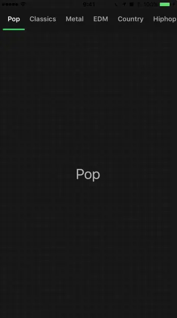 SwipeMenuViewController已更新