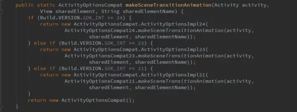 makeSceneTransitionAnimation