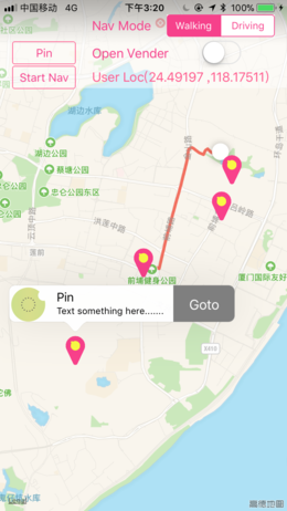 内置地图开发UI