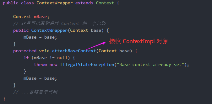 ContextWrapper 部分源码