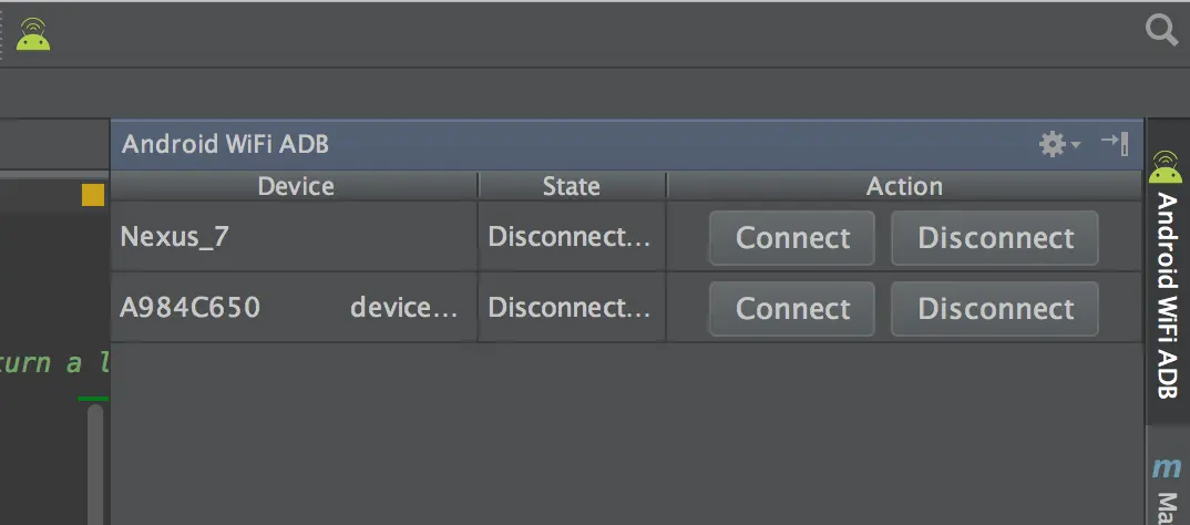 在右侧面板可以设置连接控制