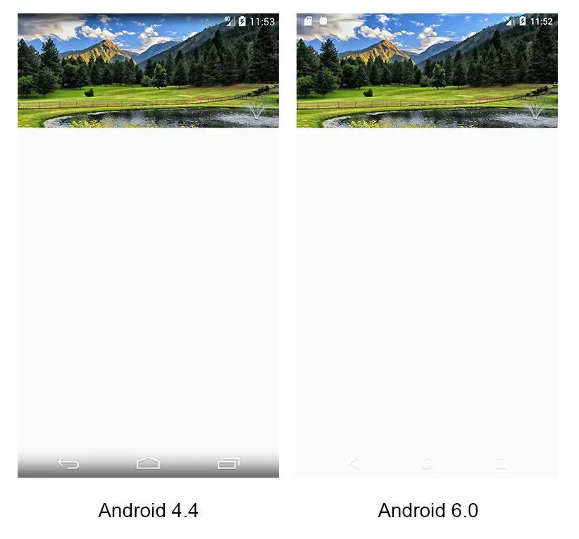 可以正常设置导航栏颜色