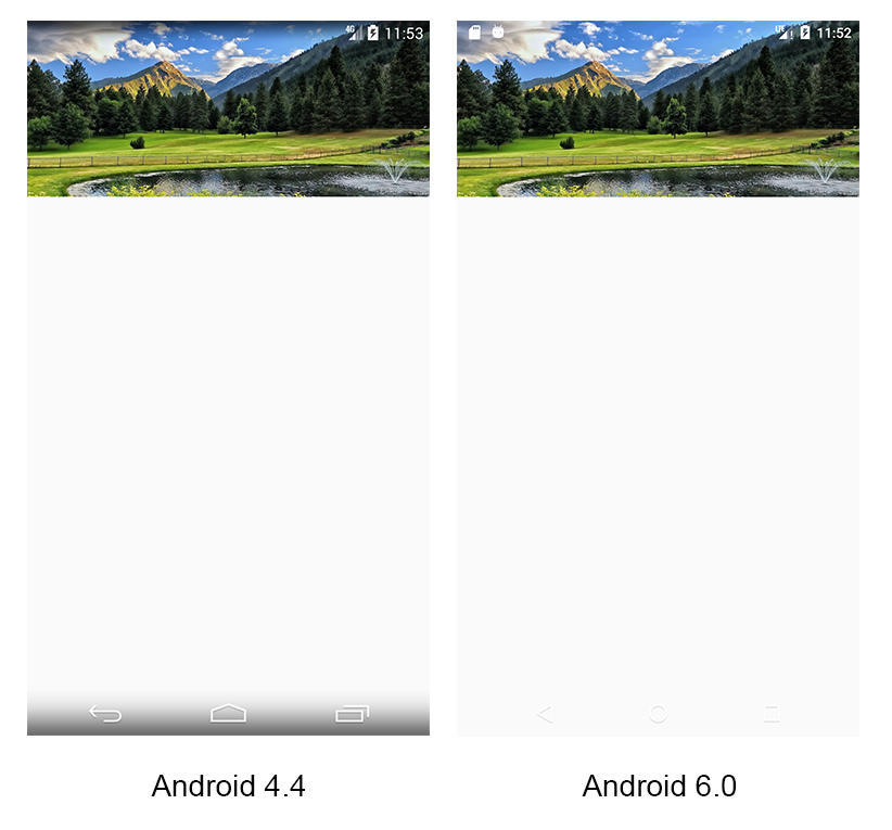 可以正常设置导航栏颜色