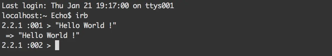 这并不是打印的Hello World
