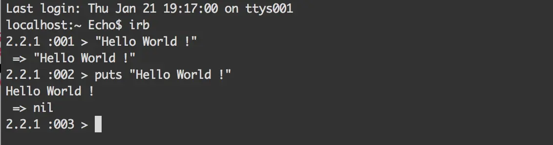 这才是打印的Hello World