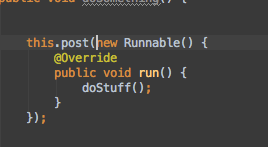 折叠／展开代码块