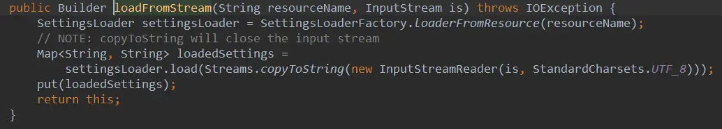 loadFromStream方法