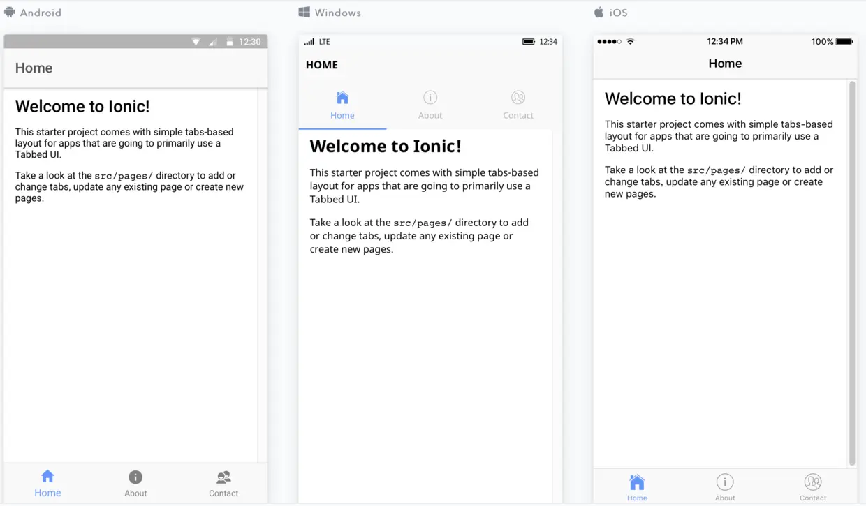 ionic serve lab