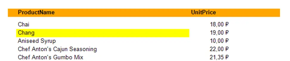 如何实现报表中高亮显示文本功能